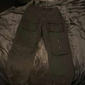 Black Cargo Pants